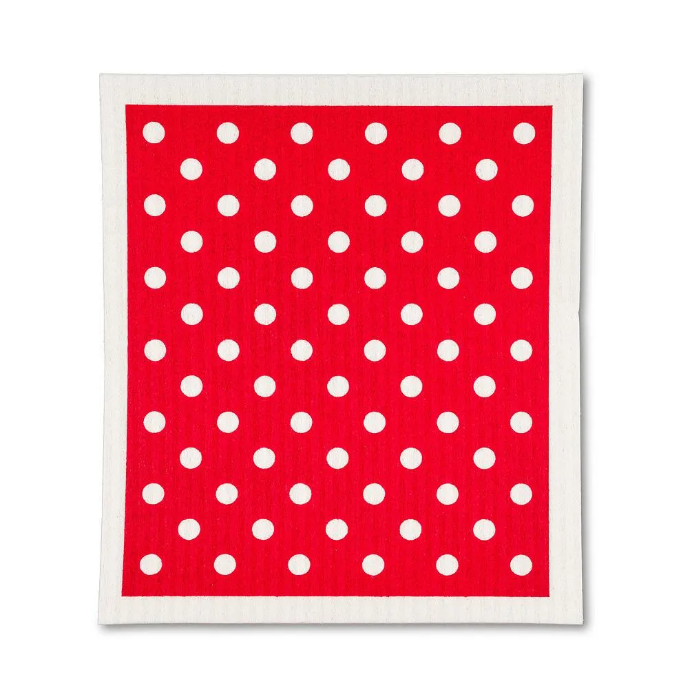 Abbott Swedish Sponge Cloth 2pk - Polka Dots