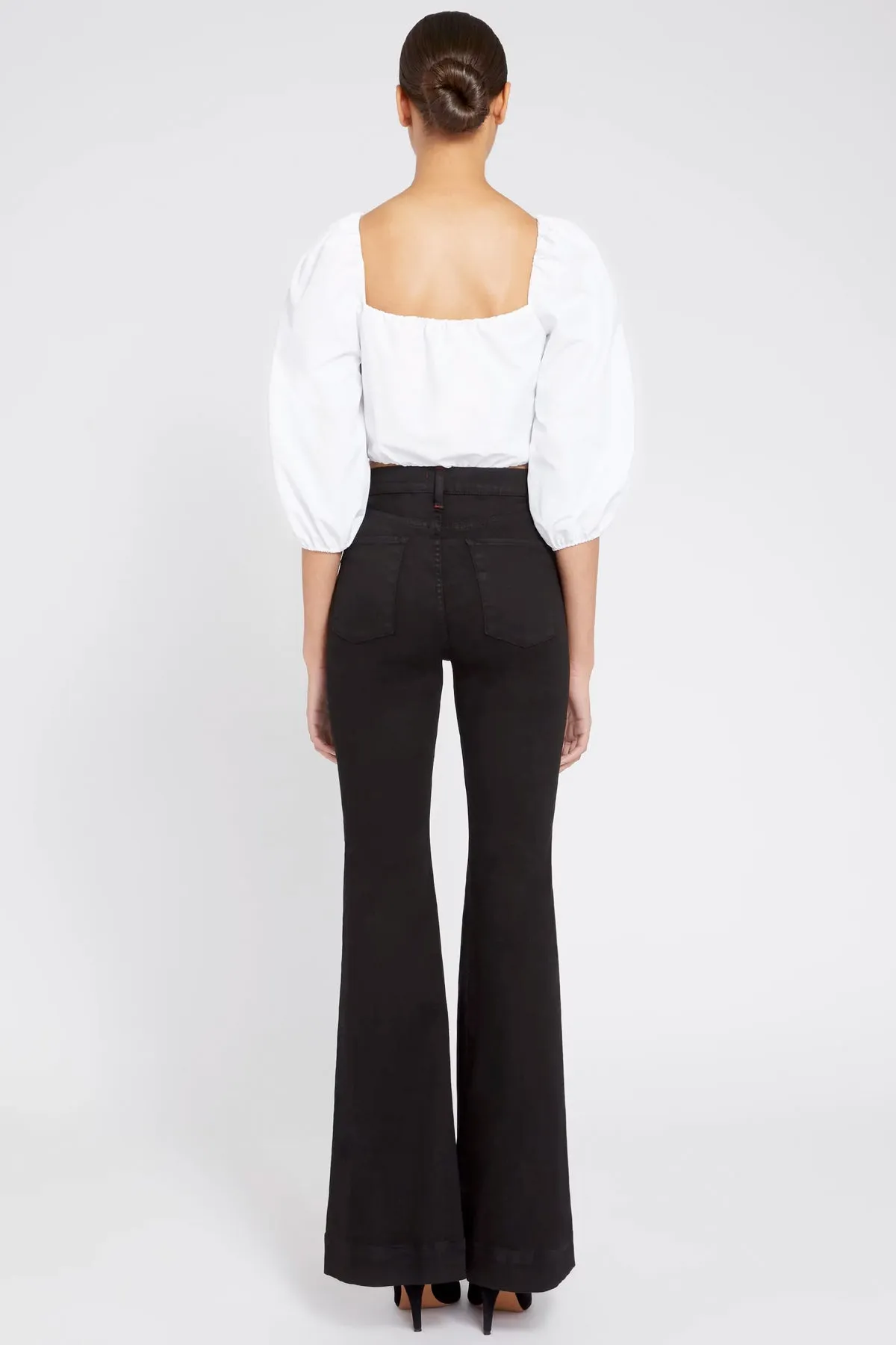 Alice & Olivia - Alta Peasant Top in White