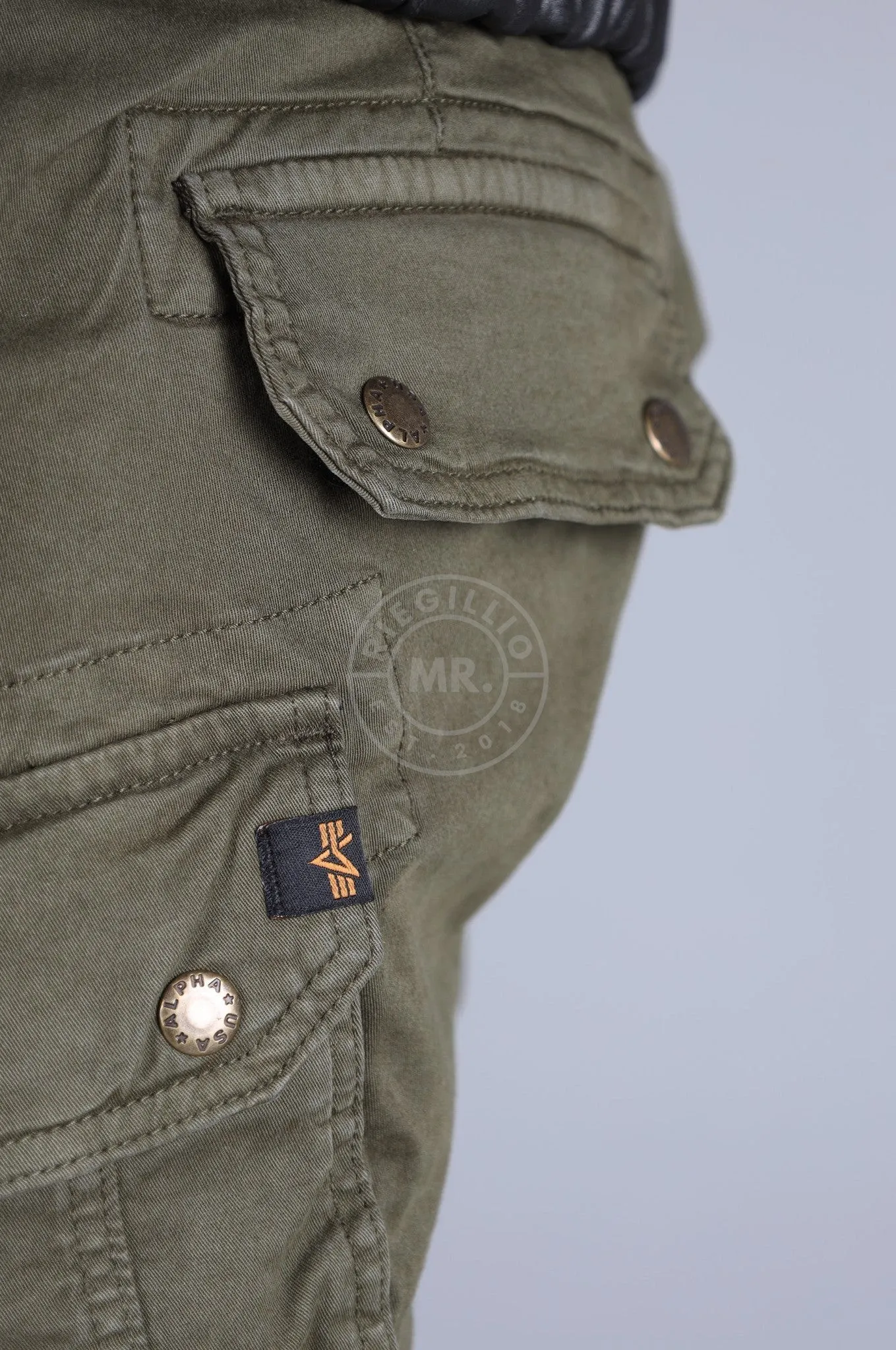 Alpha Industries Combat Short - Dark Olive