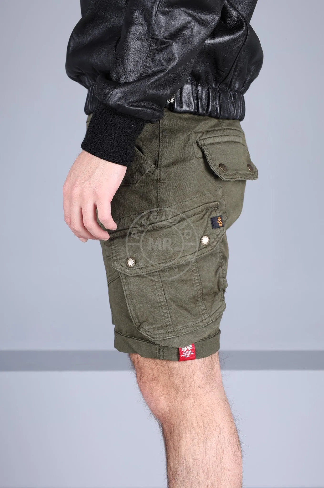 Alpha Industries Combat Short - Dark Olive