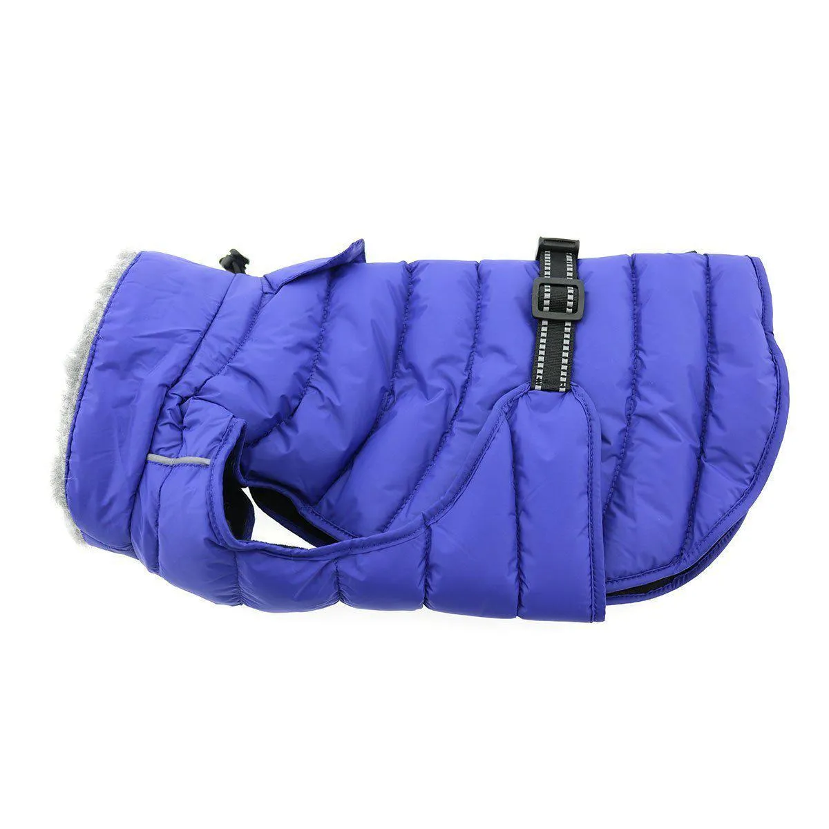 Alpine Extreme Weather Puffer Dog Coat Navy Blue