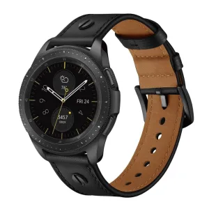 Amazfit GTR 3 (Pro) Leather Strap with Screw (Black)