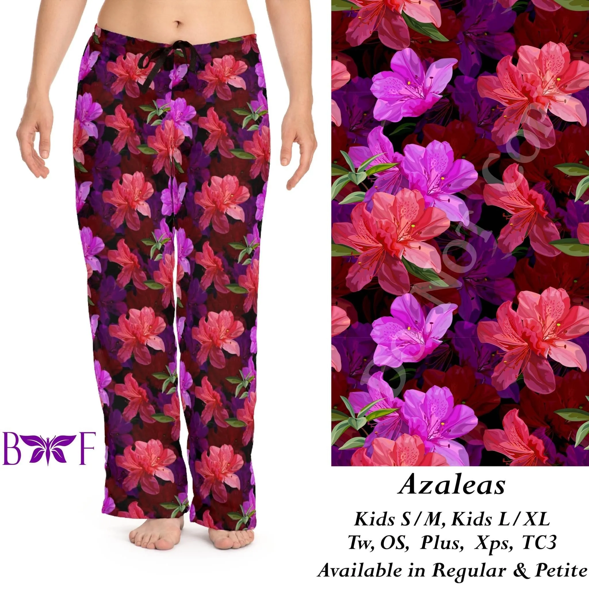 Azaleas- Capris and Full Length Joggers with pockets