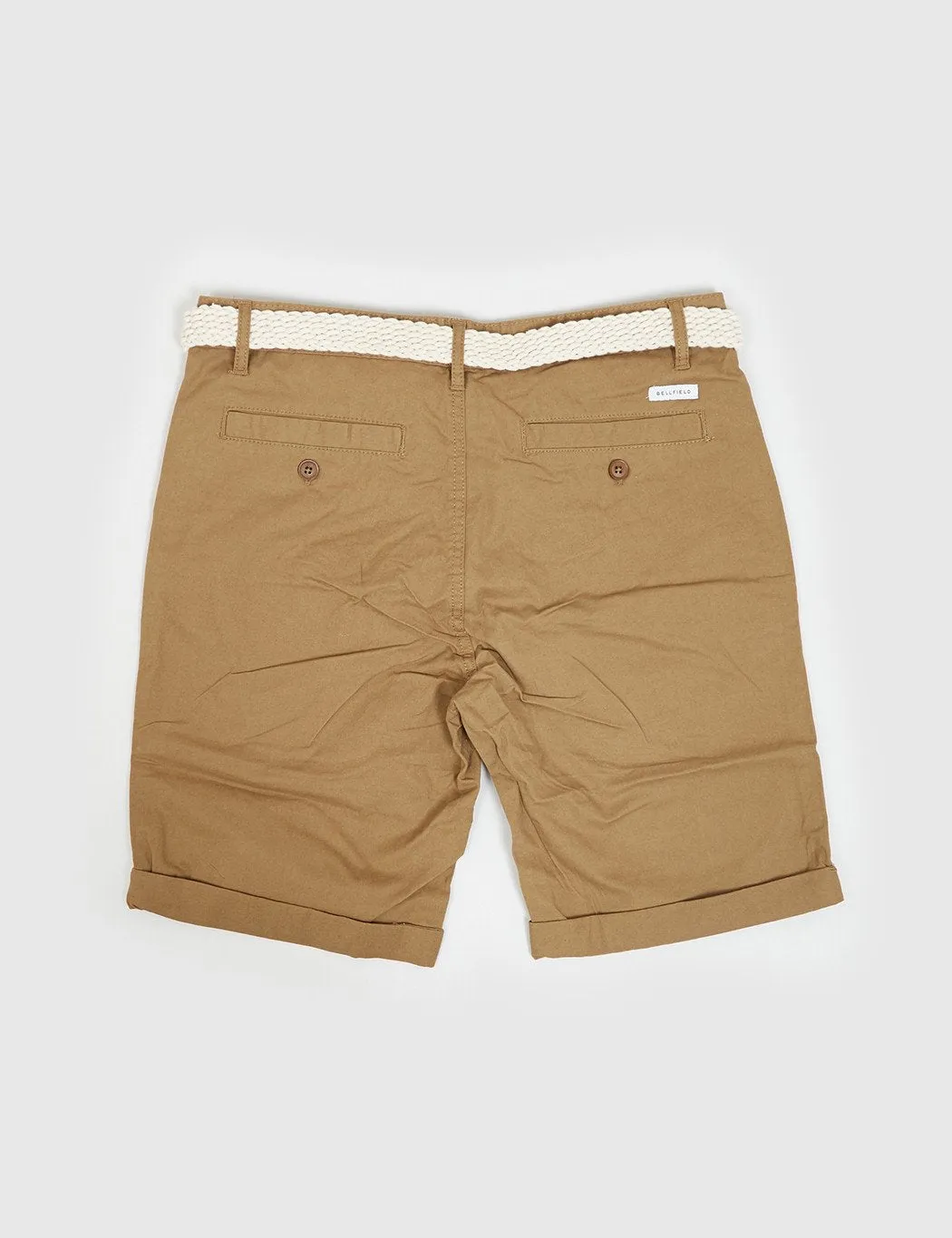 Bellfield Francis Chino Shorts - Tobacco