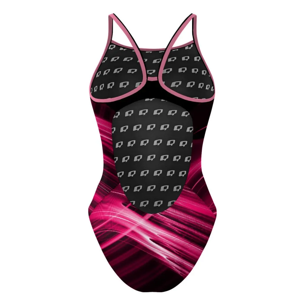 Binary Star Skinny Strap Swimsuit