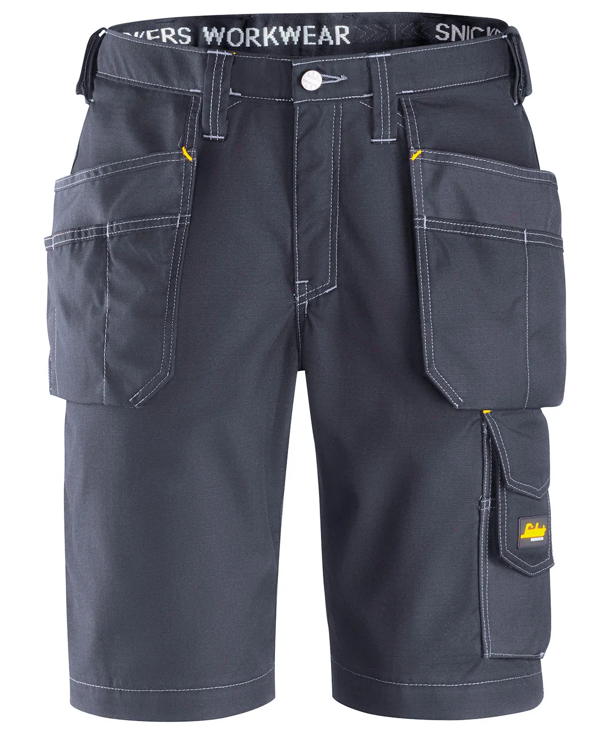 Black - Craftsmen ripstop holster pocket shorts