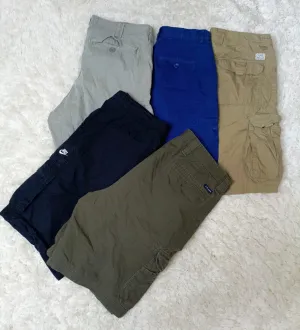 Branded Cargo Cotton Shorts