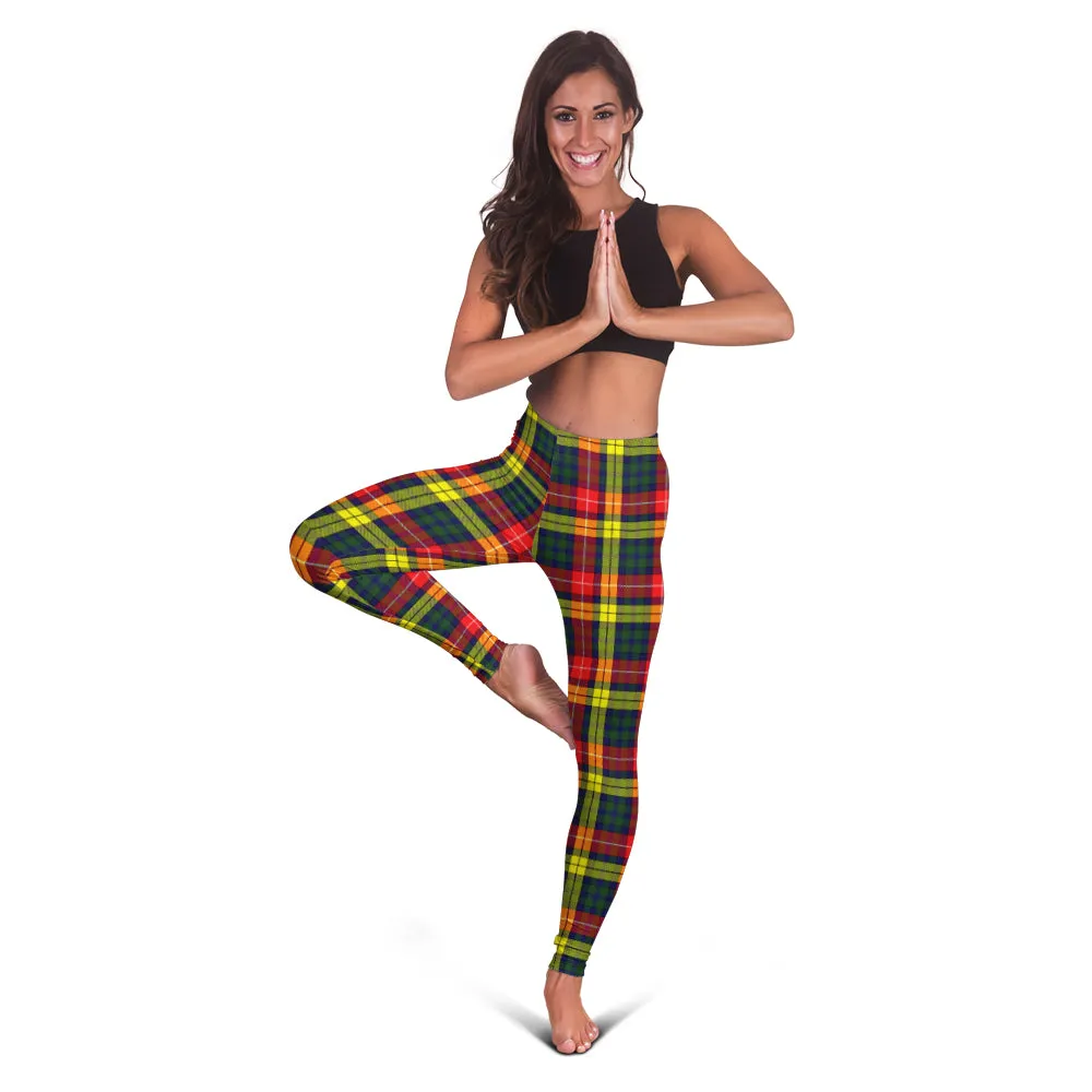 Buchanan Modern Tartan Womens Leggings