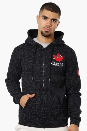 Canada Weather Gear Chest Logo Zip Up Hoodie - Black