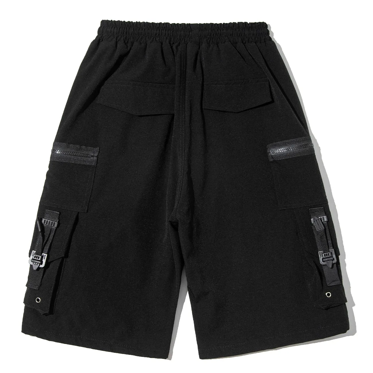 Cargo Shorts With Zipper Pockets