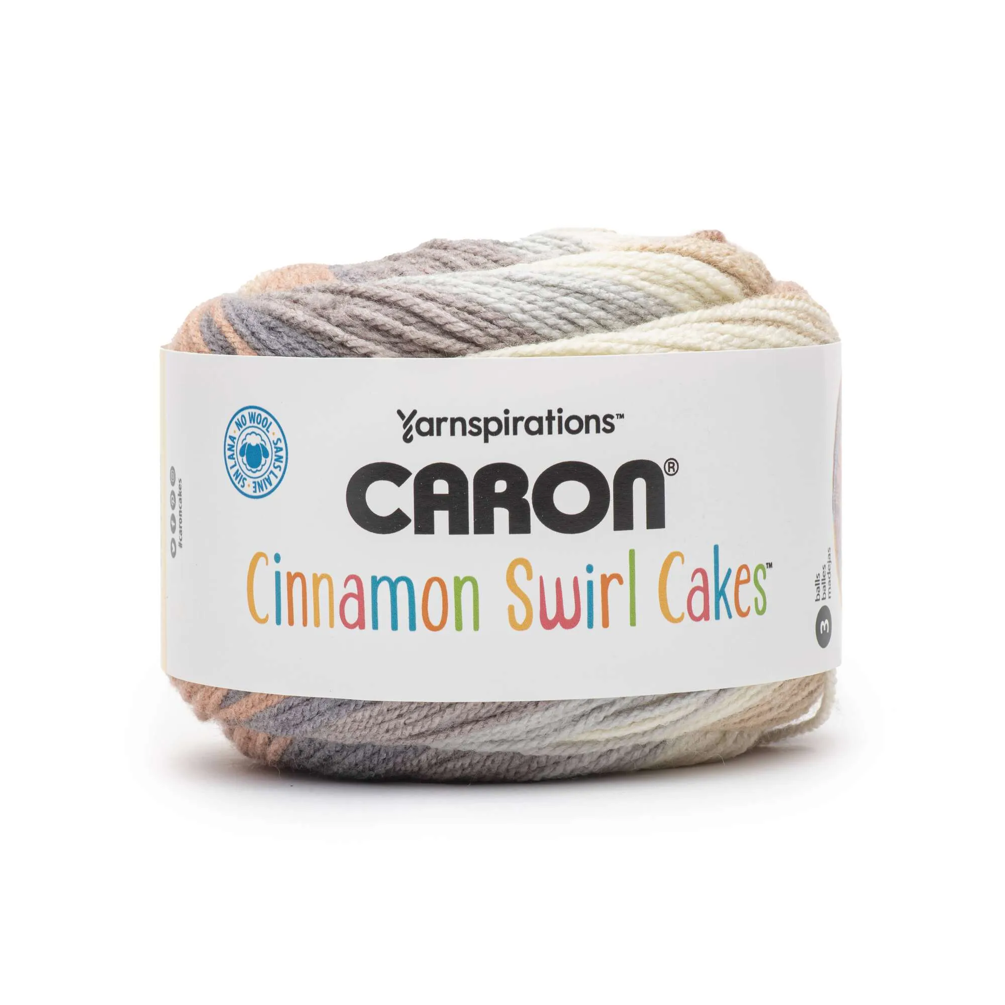 Caron Cinnamon Swirl Cakes Yarn - Retailer Exclusive