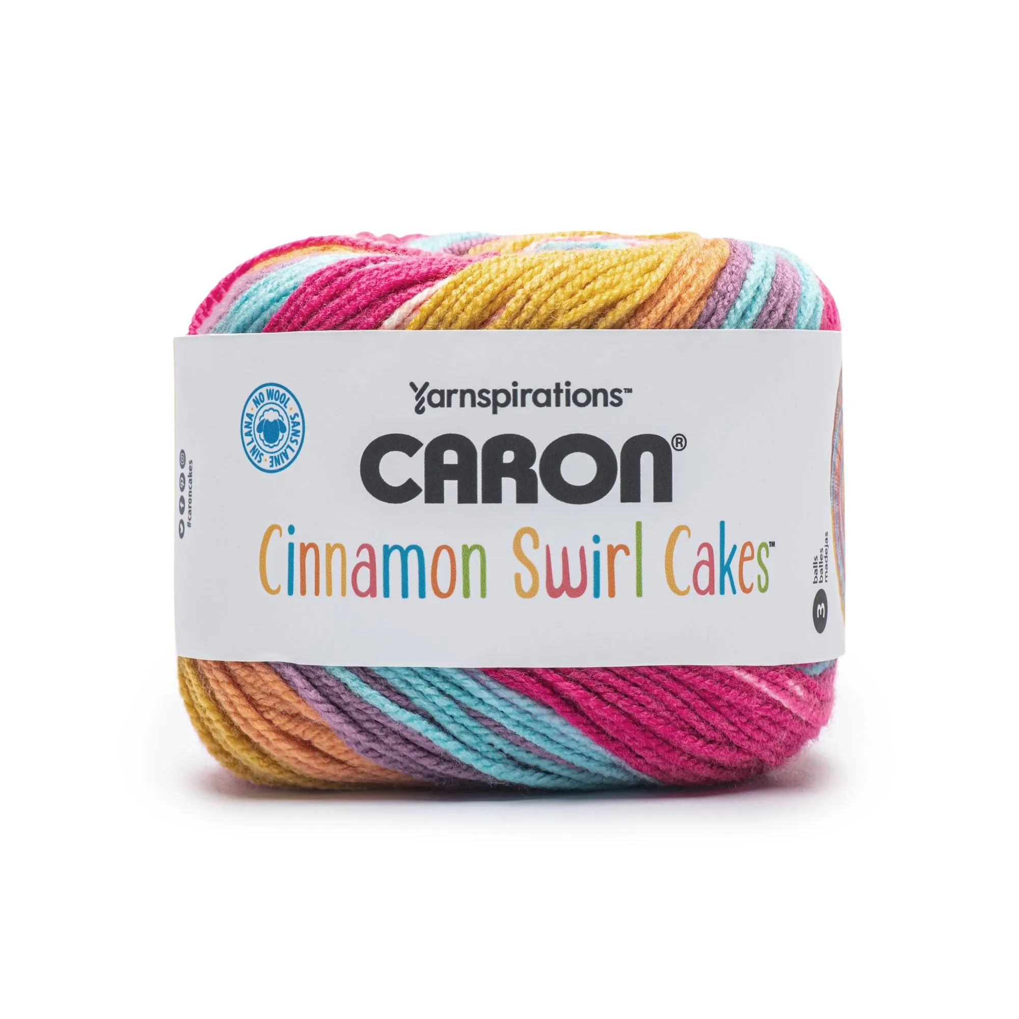 Caron Cinnamon Swirl Cakes Yarn - Retailer Exclusive