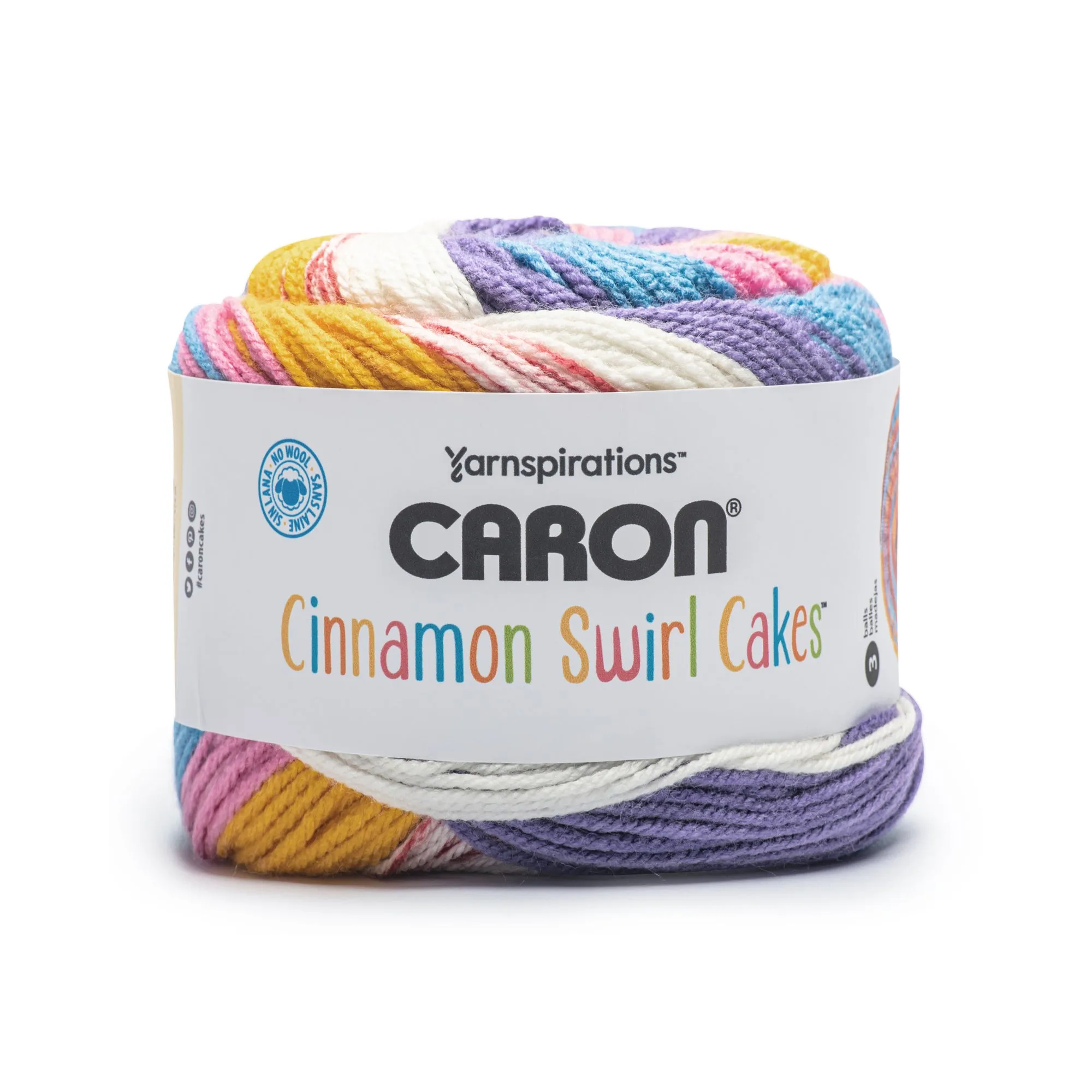 Caron Cinnamon Swirl Cakes Yarn - Retailer Exclusive