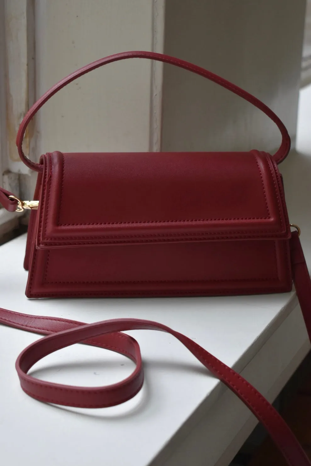 City bag - Burgandy