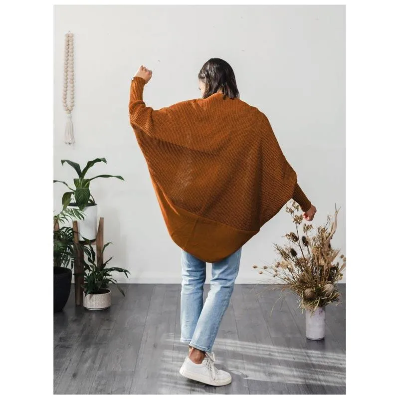 Cocoon Cardigan – Spice