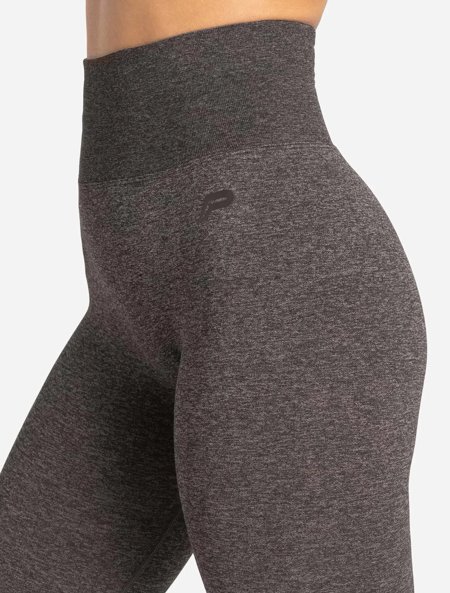 Core Seamless Pocket Leggings - Brown Marl