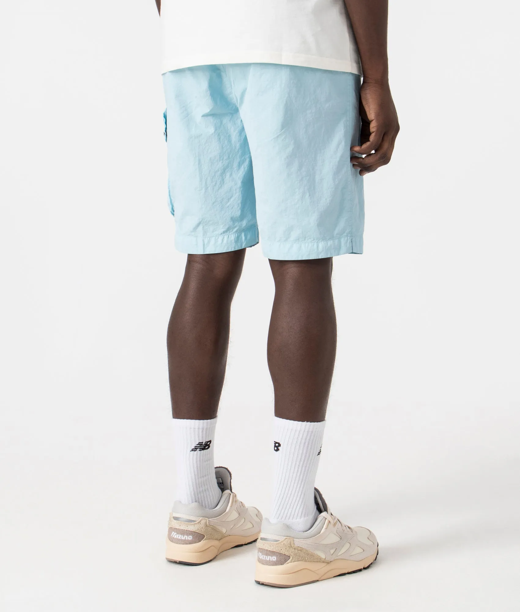 Flatt Nylon Cargo Beach Shorts