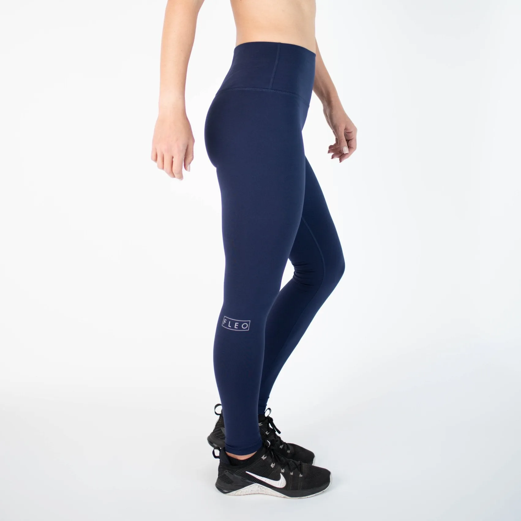 FLEO El Toro 28" Classic Navy Leggings (Bounce)