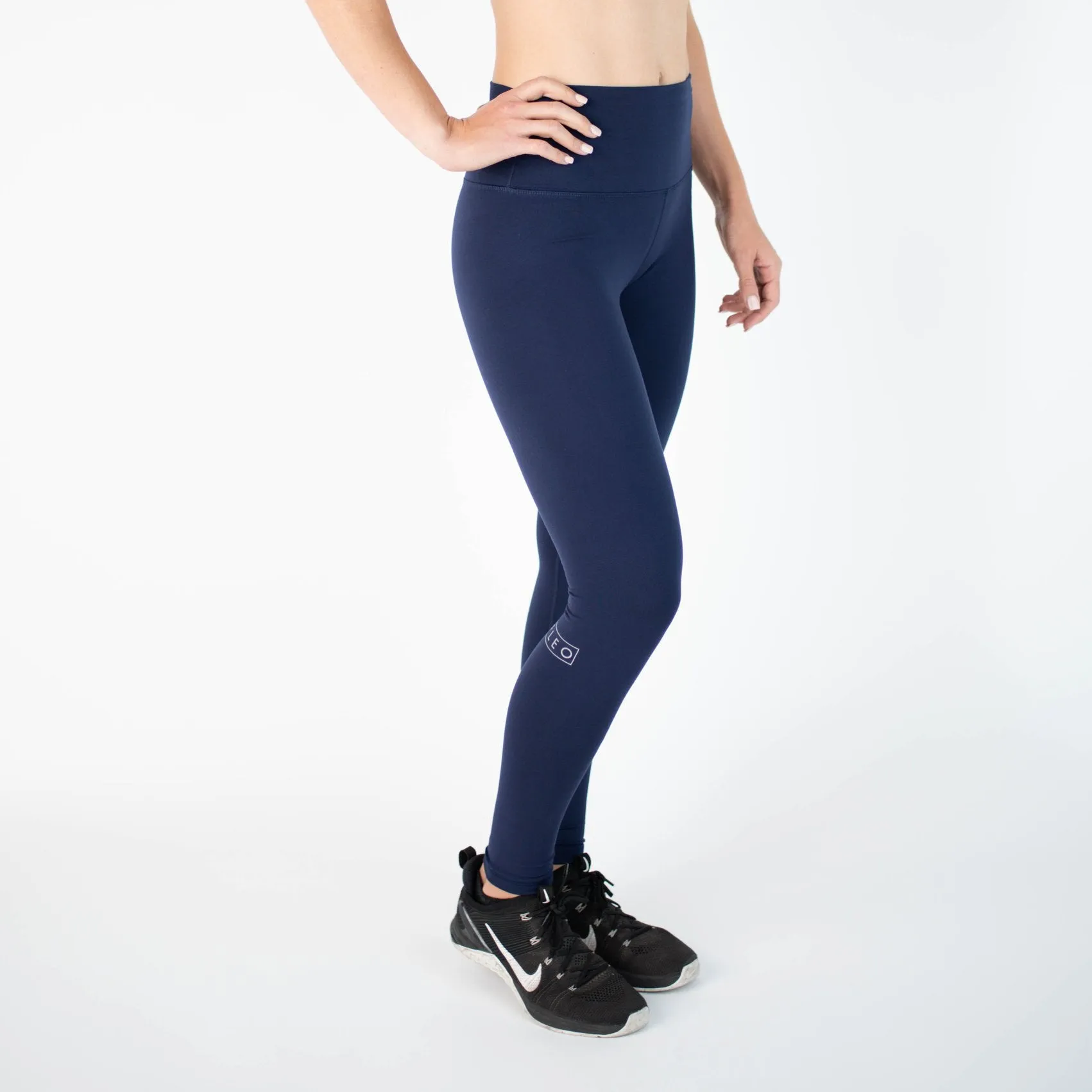 FLEO El Toro 28" Classic Navy Leggings (Bounce)