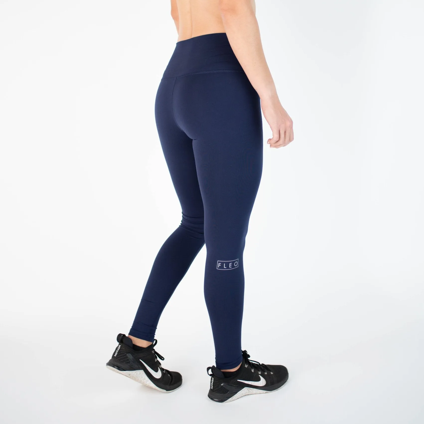 FLEO El Toro 28" Classic Navy Leggings (Bounce)