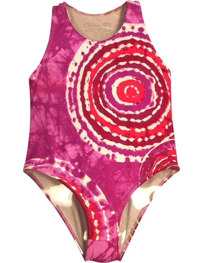 Flowers by Zoe Girls One Piece Swimsuit Bathing Suit Swimwear Sizes 4 - 8, 31486