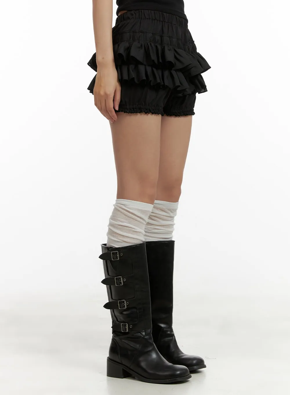 Frill Lace Mini Skorts CU404