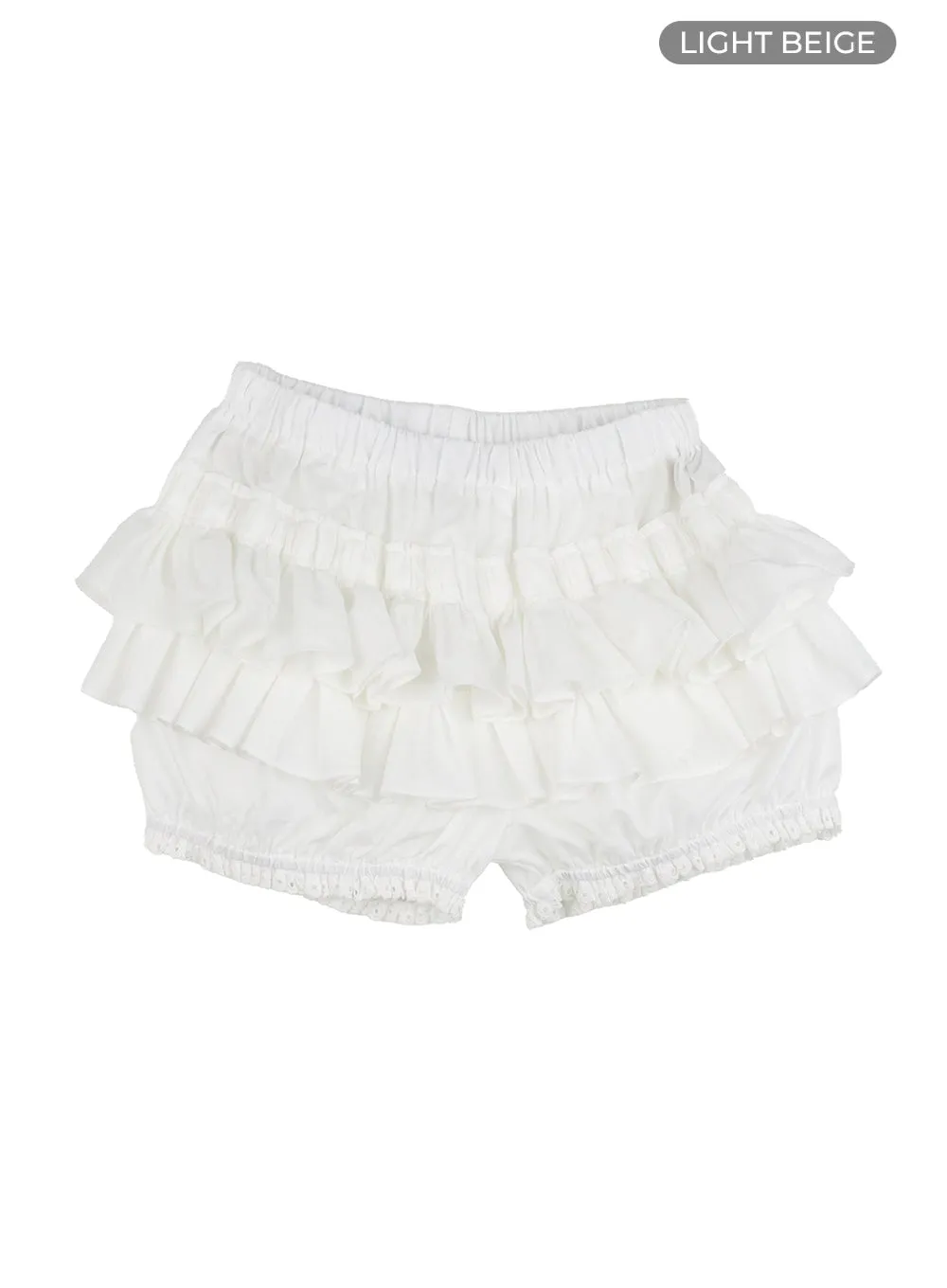 Frill Lace Mini Skorts CU404