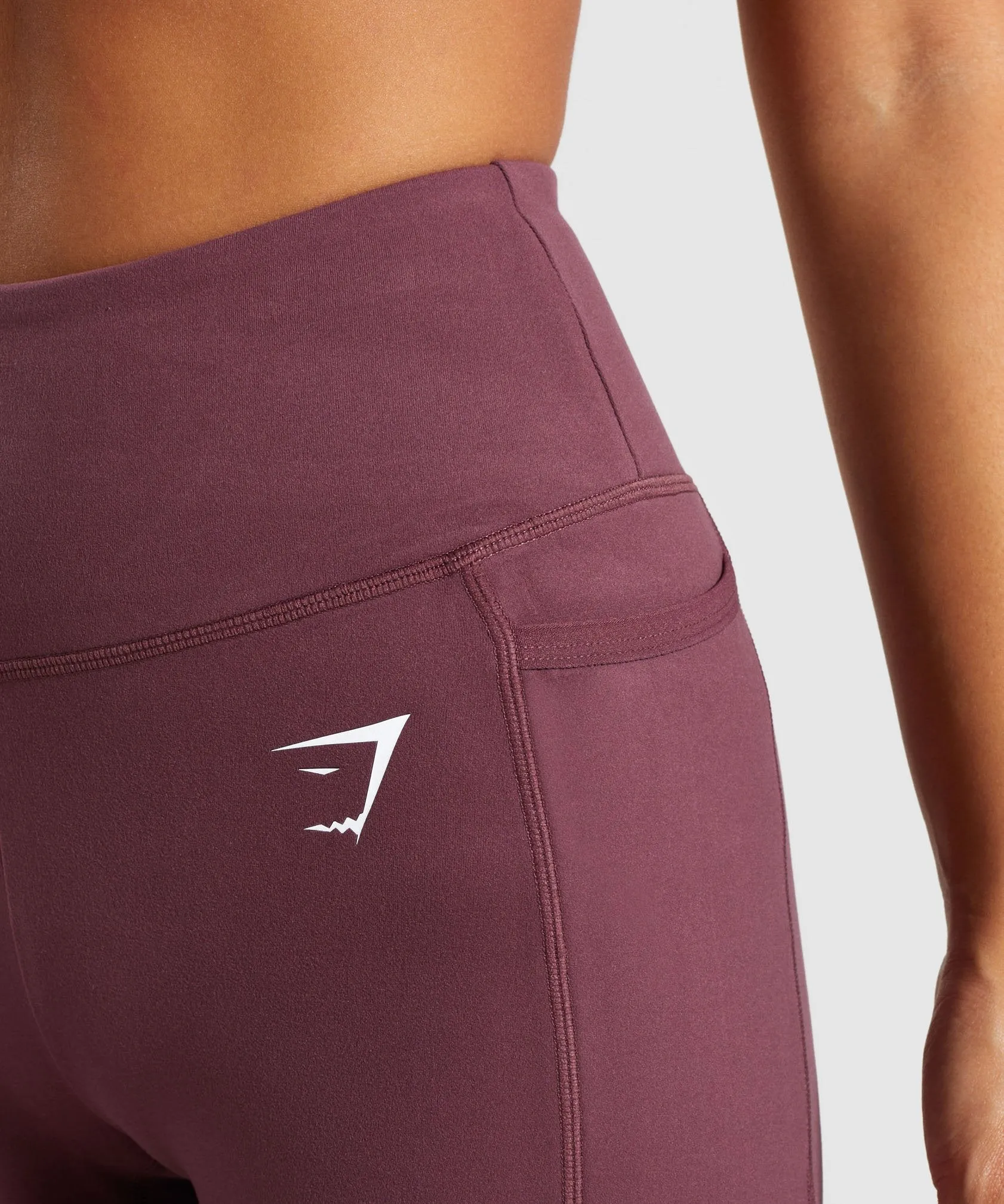 Gymshark Dreamy Leggings - Berry Red