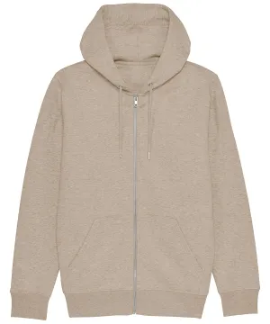 Heather Sand - Cultivator, unisex iconic zip-thru hoodie sweatshirt (STSM566)