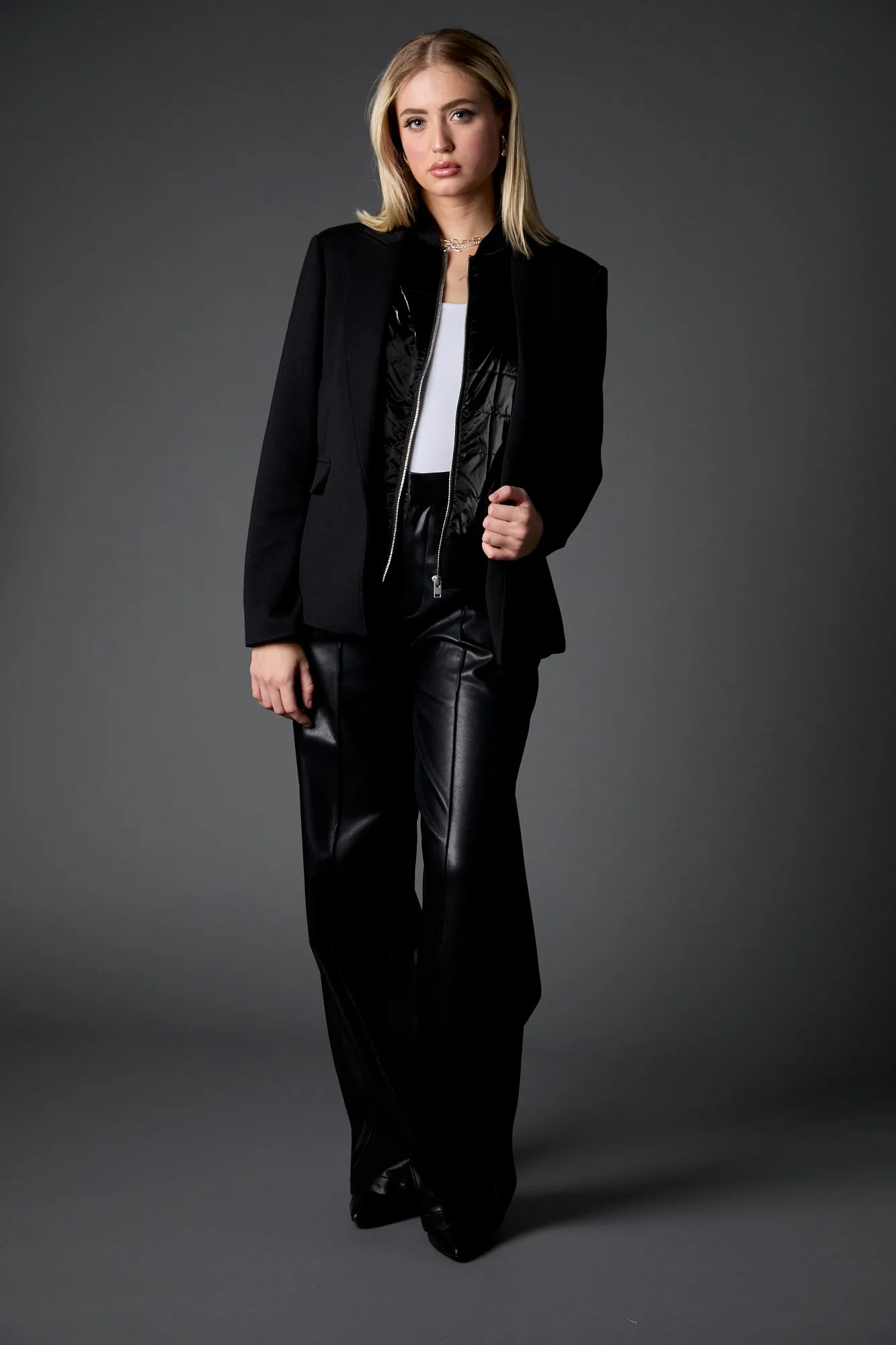 Helen Fireside Blazer in Black