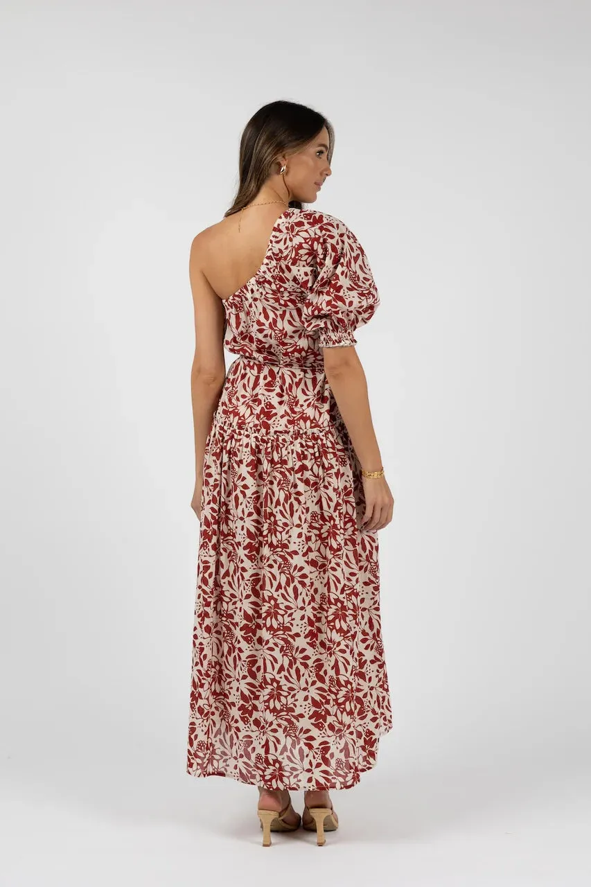 Humidity Eden One-Shoulder Dress