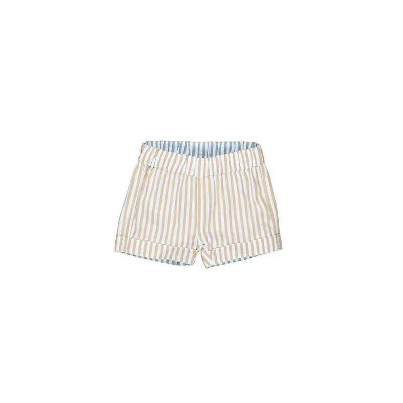 Huxbaby Stripe Reversible Chino Short