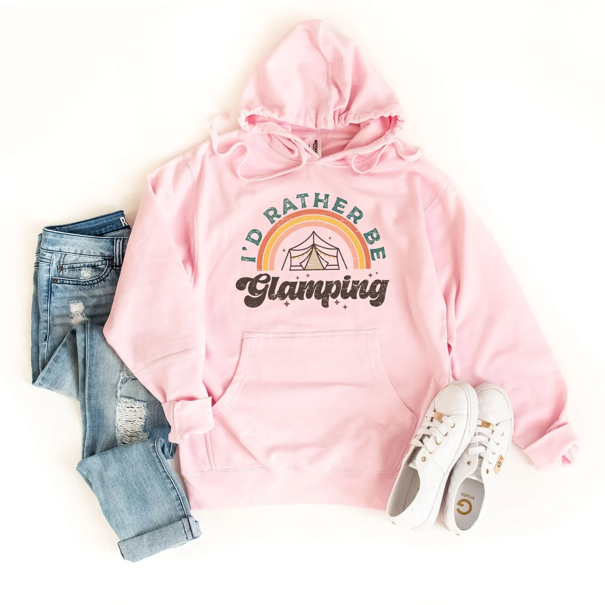 I'd Rather Be Glamping | Graphic Hoodie