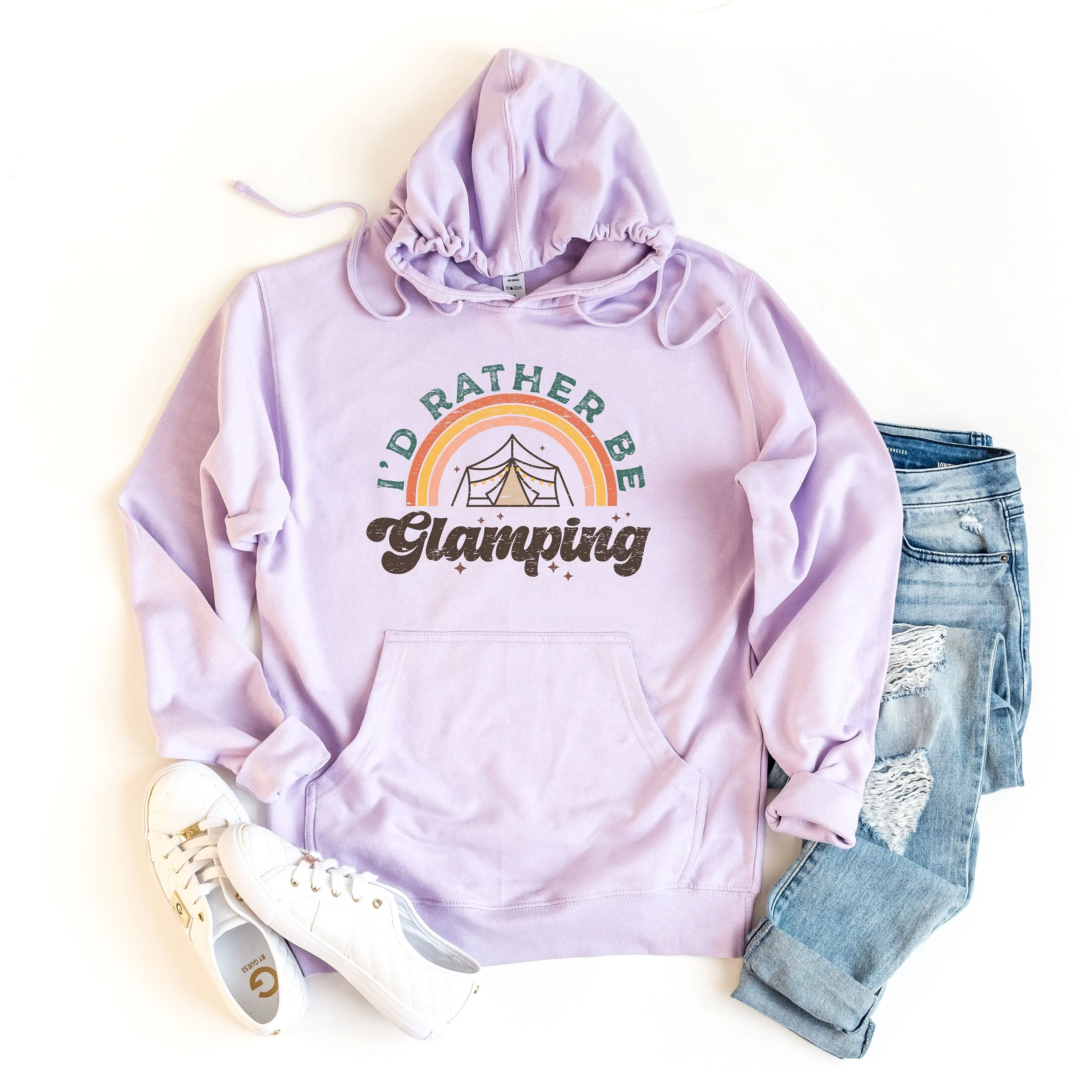 I'd Rather Be Glamping | Graphic Hoodie