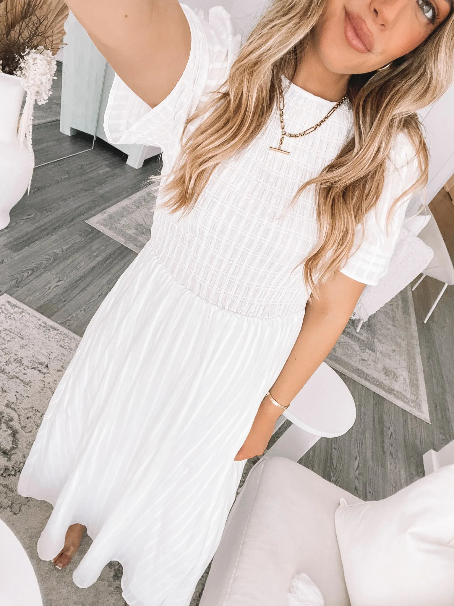 Iolana Dress - White