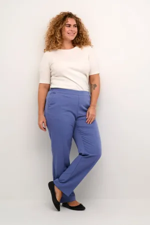 Kaffe Curve Sakira Trousers in Indigo