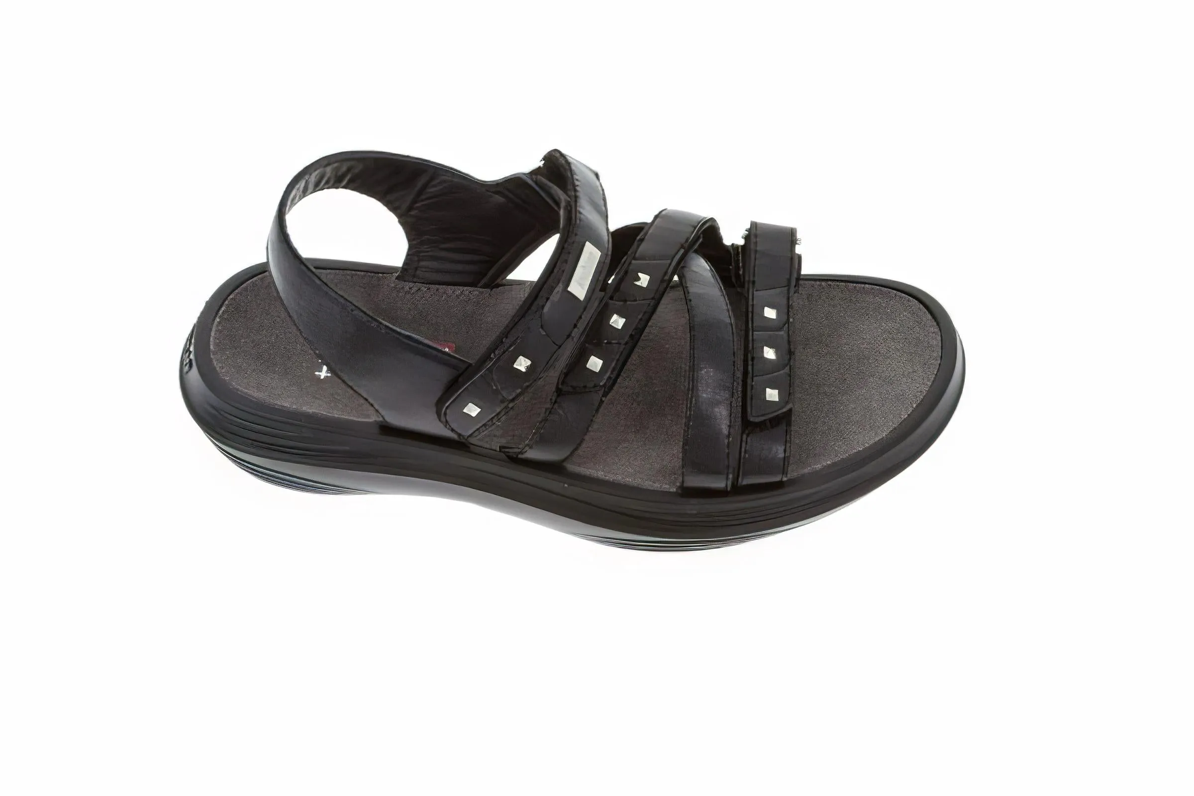 kybun Women's Genf 17 Black Sandal