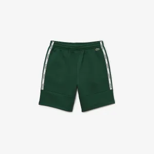 Lacoste LETTERED BANDS FLEECE BERMUDA Short Men’s -GREEN-132