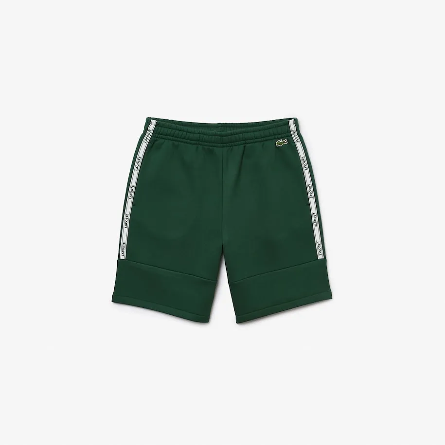 Lacoste LETTERED BANDS FLEECE BERMUDA Short Men’s -GREEN-132