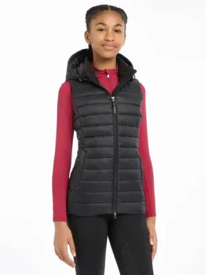 LeMieux Youth Milly Puffer Gilet Black