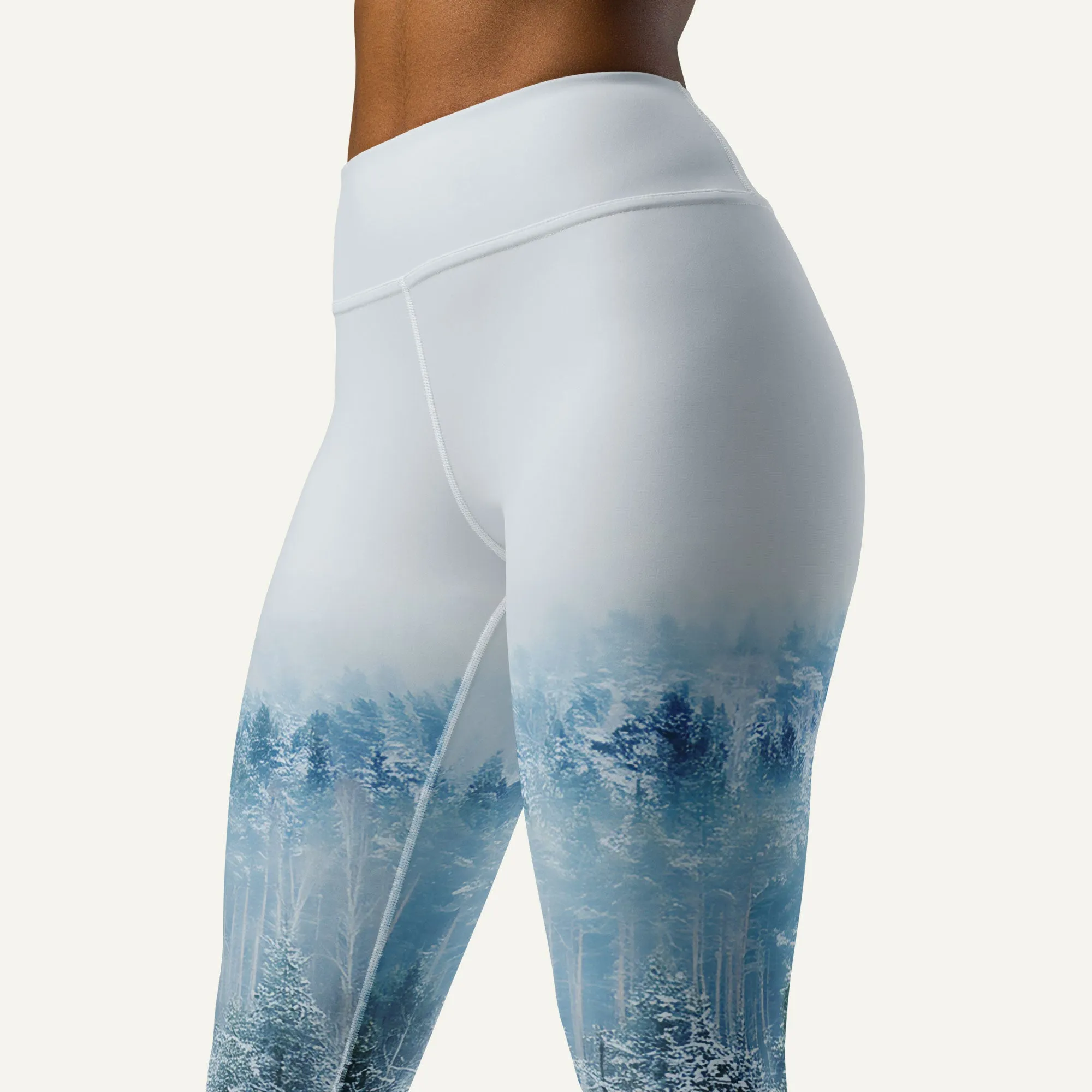 Misty Forest High-Waisted Leggings