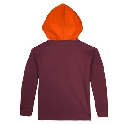 New - NCAA Licensed Virginia Tech Hokies Girls' Hooded Sweatshirt, S