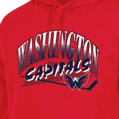 New - NHL Washington Capitals Men's Hooded Sweatshirt - XXL