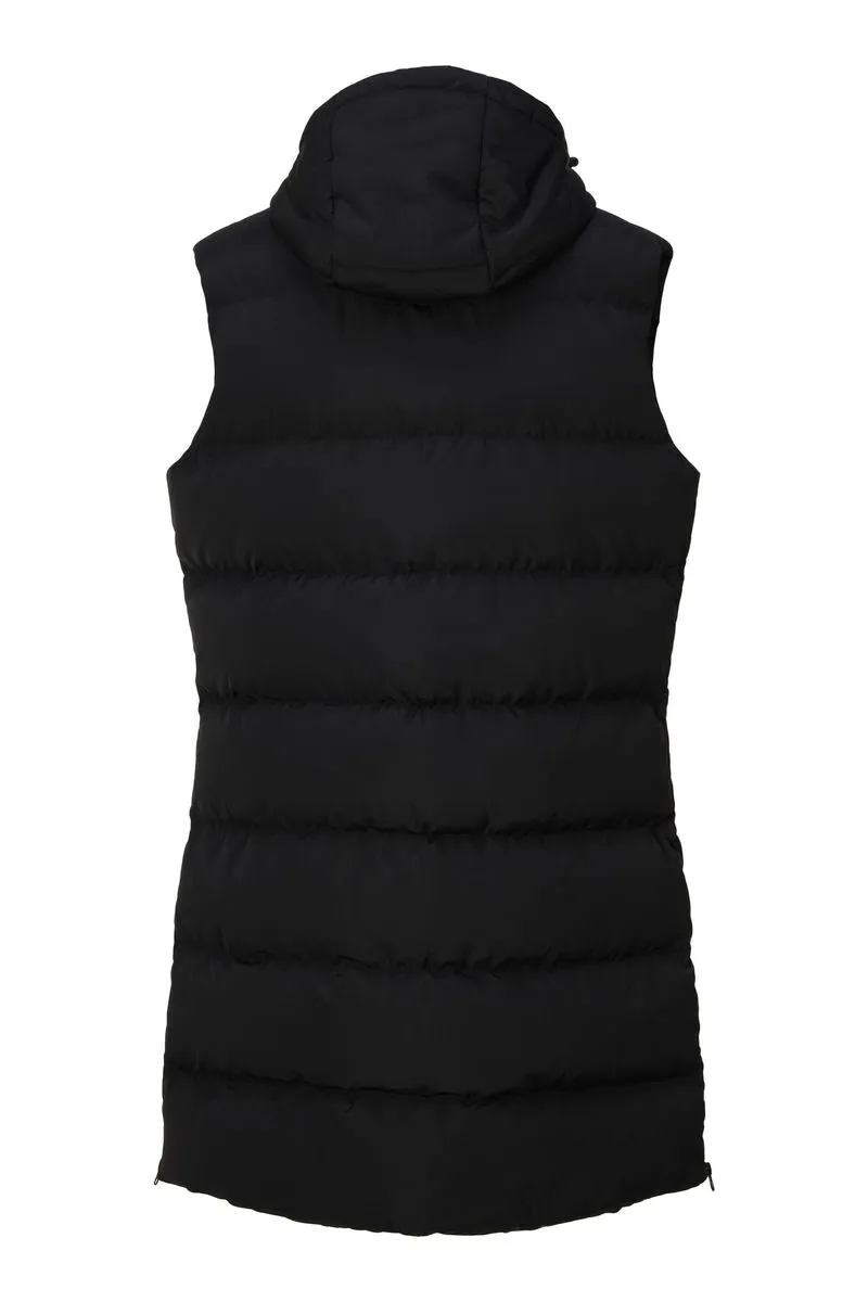 Nordberg Helle puffer bodywarmer dames zwart