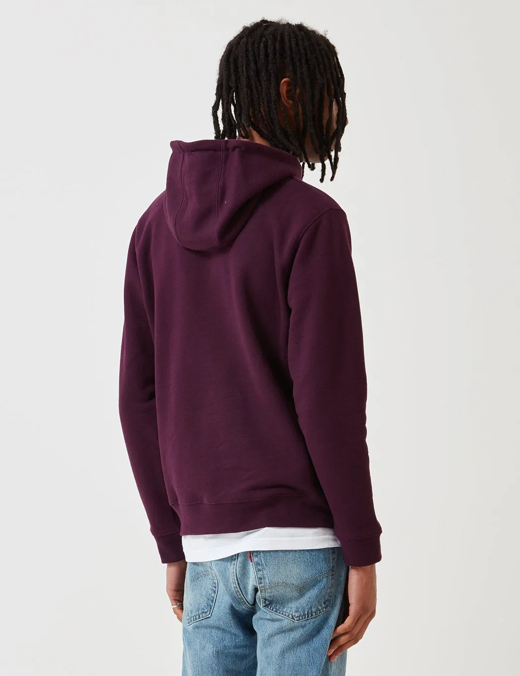 Norse Projects Vagn Classic Hooded Sweatshirt - Purple