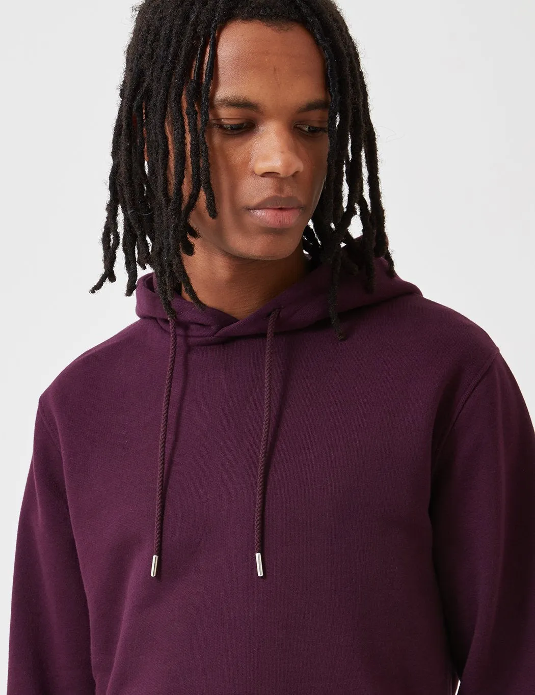 Norse Projects Vagn Classic Hooded Sweatshirt - Purple