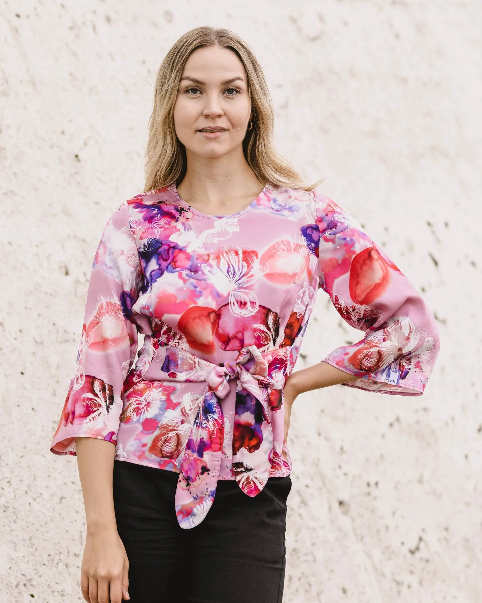 Ophelia Blouse Coral Reef Pink