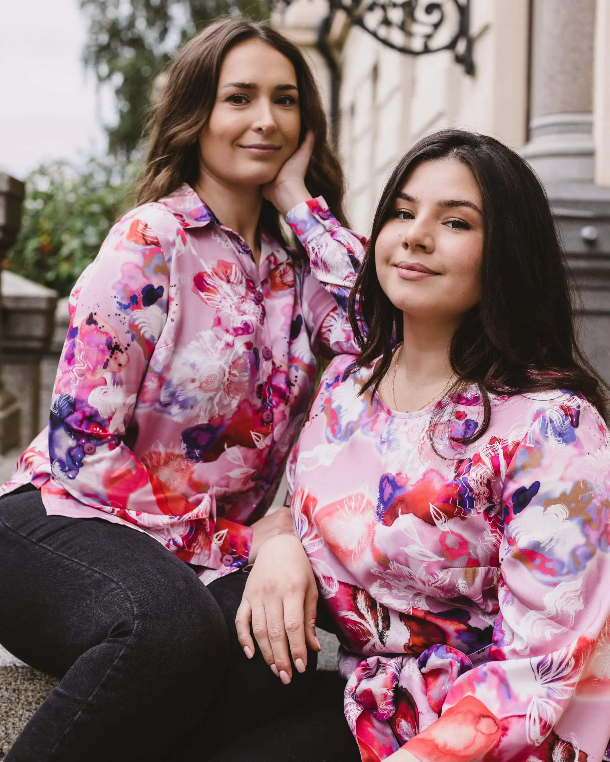 Ophelia Blouse Coral Reef Pink