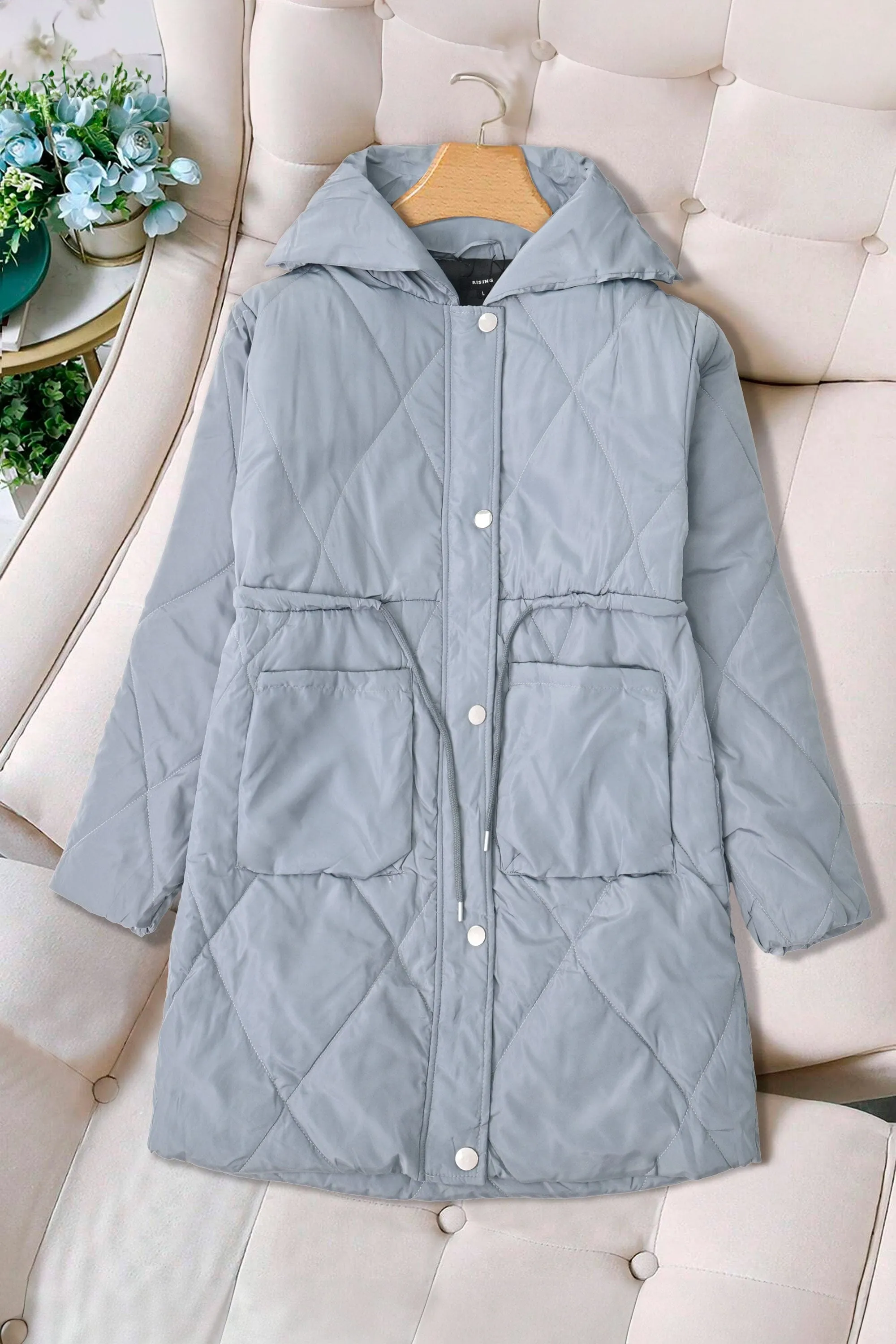 RSG Women's Longline Puffer Jacket