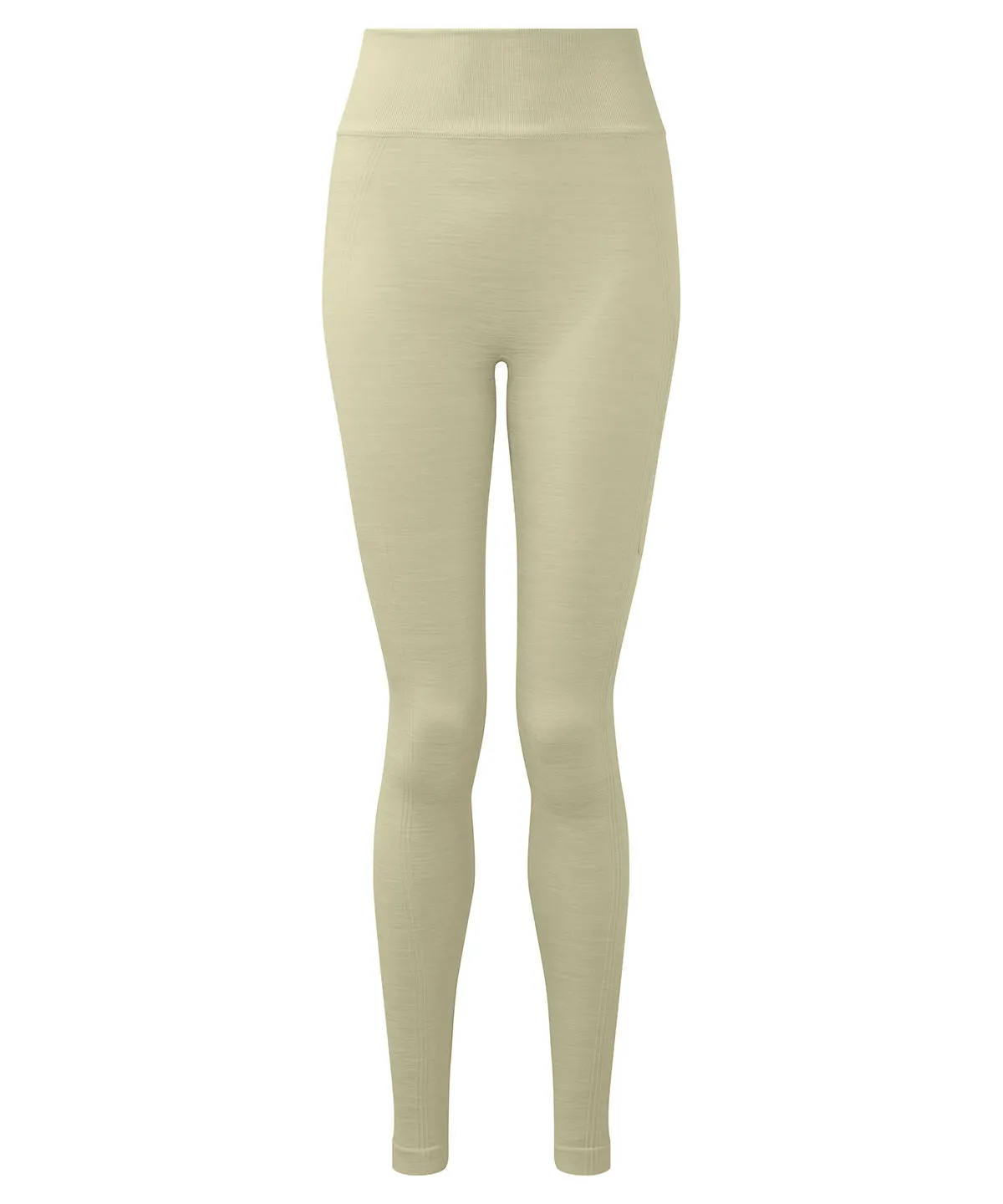 Sage Green Melange - Women's TriDri® recycled seamless 3D fit multi-sport flex leggings